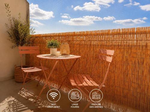 La maison du Voyageur - Centre Nîmes - climatisé - familial