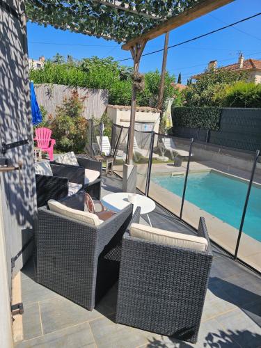 Maison avec sa piscine privée