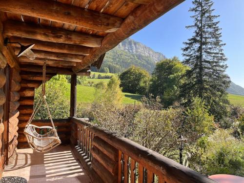 Balkons/terase, Chalet au cœur du Vercors - Calme & randonnées (Chalet au cœur du Vercors - Calme & randonnees) in Rencurel