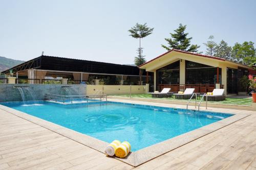 Swimming pool, Revaya Hillside Resort, Pawna, Lonavala in Pale Pawan Ma