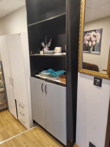 Kitchen, Hostel in City Centre near bus station in Torupilli