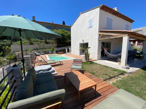 A szálláshely kívülről, LA CASITA VI4348 By Riviera Holiday HOmes in Falicon