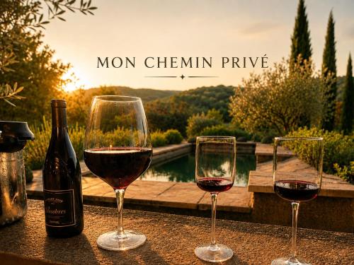 Ételek és italok, Mon Chemin Privé (Mon Chemin Prive) in Mirabel Aux Baronnies