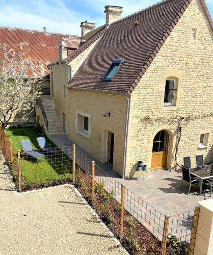 Maison Normande de charme avec jardin privé à 10 min de Bayeux (Maison Normande de charme avec jardin prive a 10 min de Bayeux) in Одрьо