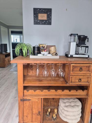 Central 3-room apartment with free parking in ヘーネフォス