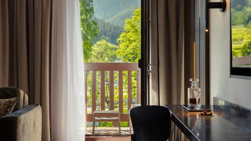 ระเบียง/ชานเรือน, Hotel Savoy Spindleruv Mlyn in สปินเดิลรูฟ เมลิน
