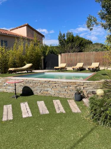 Chambre Villa piscine
