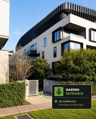 Executive Stay Quiet 2BR 2BA Study Tram at Door Secure Parking in Balwyn