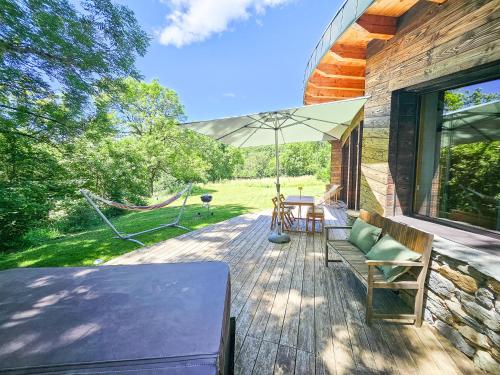 Ecolodges Bulles d'herbe - Spa privatif in Boussoulet