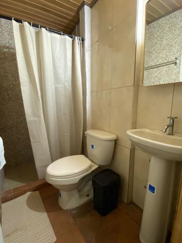 Ванная комната, La Villa Study & Relax Apartment in Лос Сантос