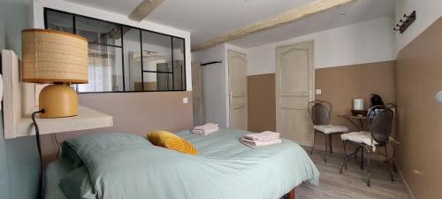 1 double bed