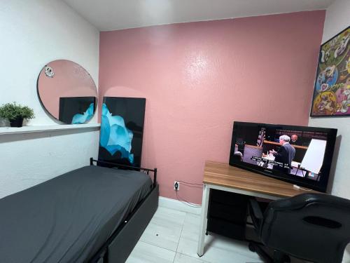 Twin bedroom – khách sạn tại Khac