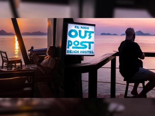 Outpost Beach Hostel in Palawan