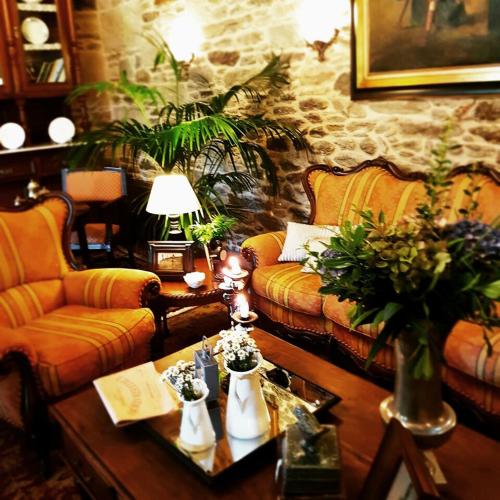 共用Lounge/電視區, Pazo de Bendoiro in 拉林