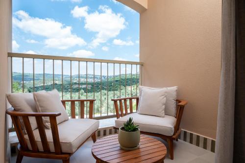 Balcony/terrace, Tzuba Hotel in Tzova