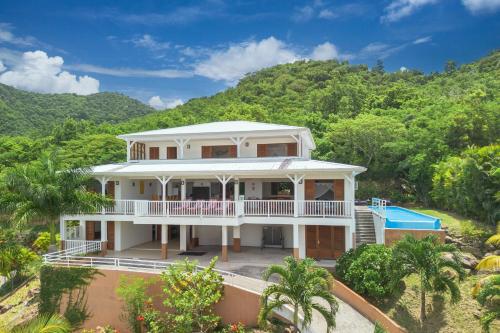 Villa Malinina, piscine, vue mer - Location, gîte - Les Anses-d'Arlet