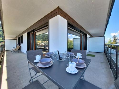 Balkon/teras, Apartment Nid d'aigle G0 by Interhome in Nendaz