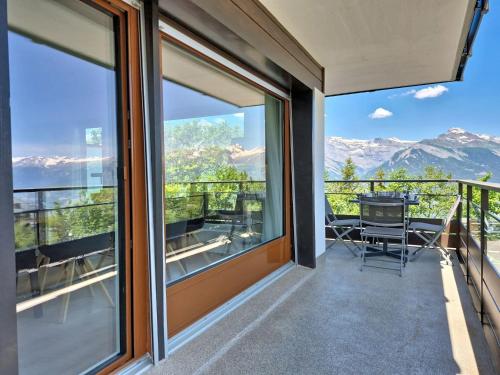 Balkon/teras, Apartment Nid d'aigle G0 by Interhome in Nendaz