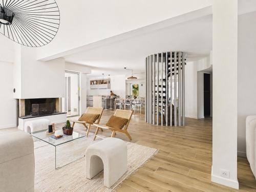 600 m de la plage, maison et jardin pour 8 – khách sạn tại Tremeac