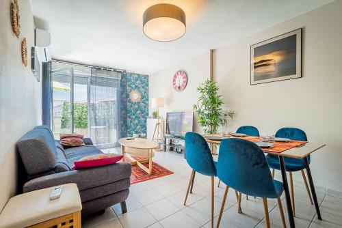 Le Jardin des Consuls T3-Parking with Terrace
