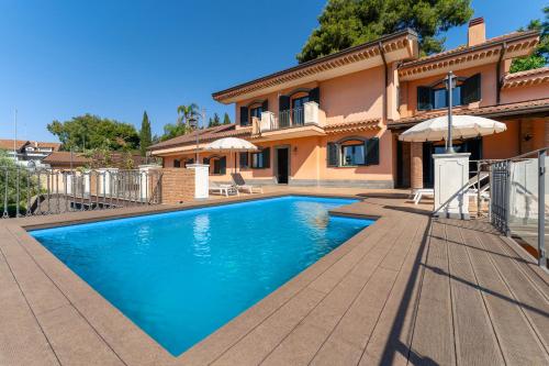 Villa Sole D'oro - Pool, Garden, And Sea View - Catania