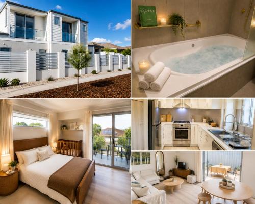 REST Boutique 4BR & Spa, City View, CBD, Shops & Beach – khách sạn tại Warwick