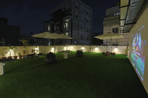 tuin, Slackpackr Malakpet Hyderabad near Karmanghat Hanuman Temple