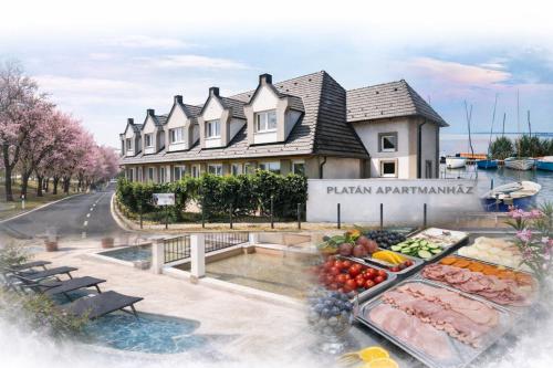 Platán Apartmanház, Balatongyörök