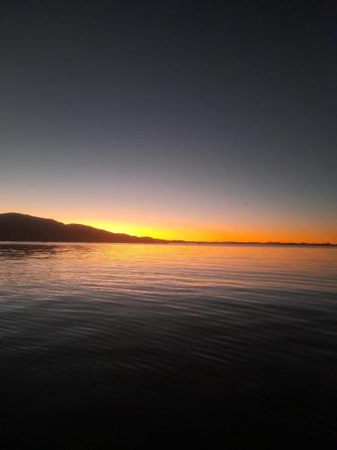 Refuge in lake Titicaca