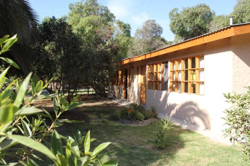 Exterior view, El Arbol Eco Lodge in La Serena