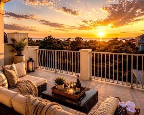 Gulf-View Rooftop Escape Near Shunk Gulley & Beach, Santa Rosa Beach