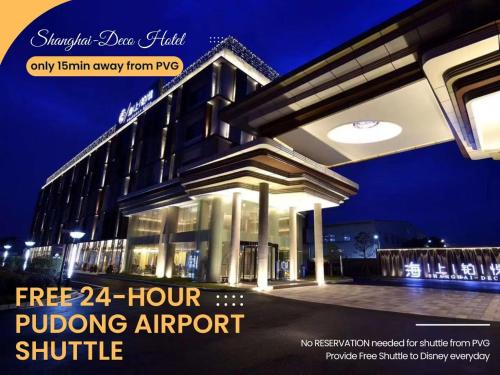 SHANGHAI-DECO Hotel-Free shuttle bus to Pudong Airport and Disneyland, Šanghaj