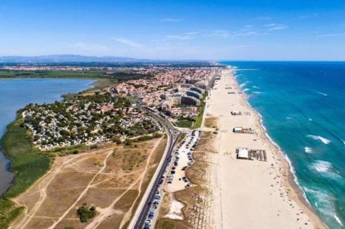 Mobilhome - 8pers - 100m des plages - camping 4