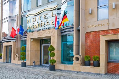 Entrada, Hotel Admiral in Gdansk