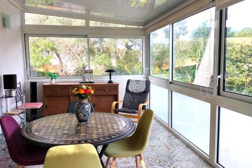 maison climatiser proche plage avec jardin