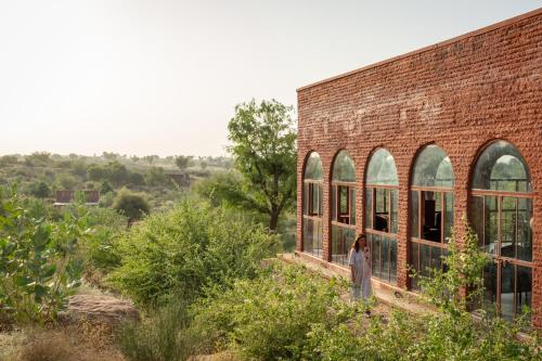 A szálláshely kívülről, Kaner Retreat - India's first desert botanical resort in Dechu