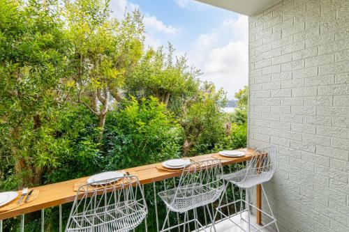 Balcony/terrace, The Green Vista Balmain River View near Ecco Restaurant
