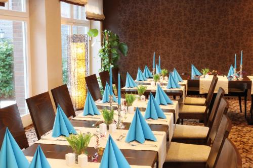 餐廳, Landhaus Haake in 巴特茨維什安