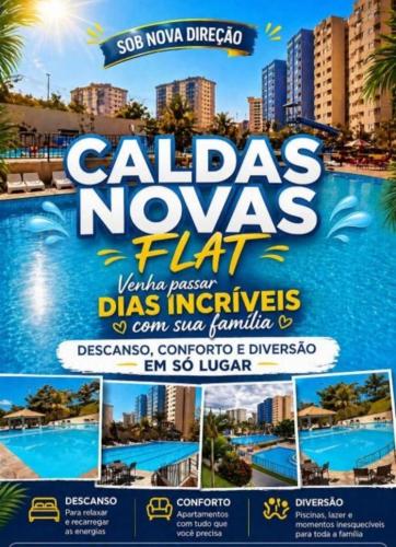 Caldas Novas Flat com cozinha e fogão ótimo lazer pra Todos – khách sạn tại Vila Franca