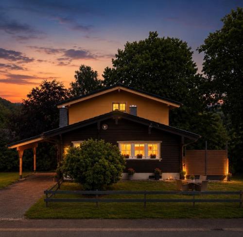 Blockhaus am Edersee in Vöhl, Deutschland