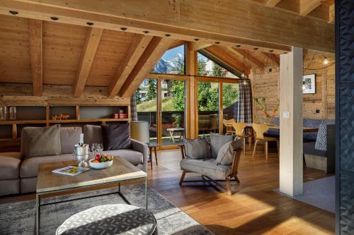 شرفة/ تراس, Eiger Mürren Swiss Quality Hotel in مورين