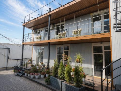 ทัศนียภาพภายนอกโรงแรม, Silveroks Sea Apartments in ชอร์โนมอร์สค์