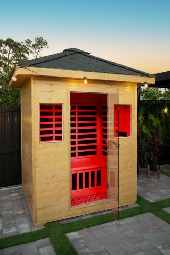 Instalações, Black Vanilla Luxe Retreat - Sauna, Cold Plunge & Pure Relaxation in East Naples