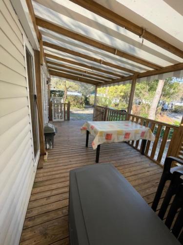 Mobilhome 3 chambres Camping Les Dunes de Contis in St Julien En Born