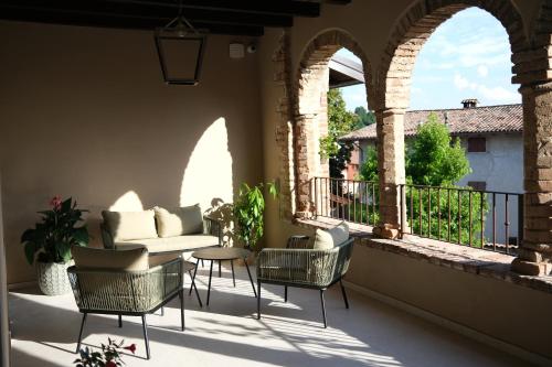 Balkons/terase, L'Upupa Bed & Breakfast in Muscoline
