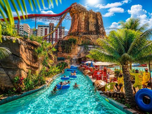 Tampilan eksterior, diRoma Apt Luxo Completo Dentro do Parque Aquatico Oficial com parcelamento ate 12x no Cartao de Cre in Caldas Novas