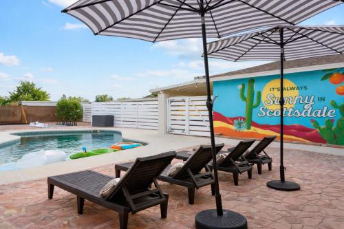 Remodeled Retreat Pool Hot Tub & Outdoor Fun – khách sạn tại Camelback Corridor