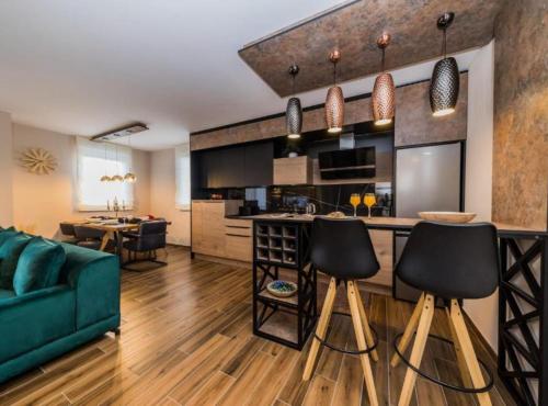 köök, Deluxe Apartment Bono in Brnaze