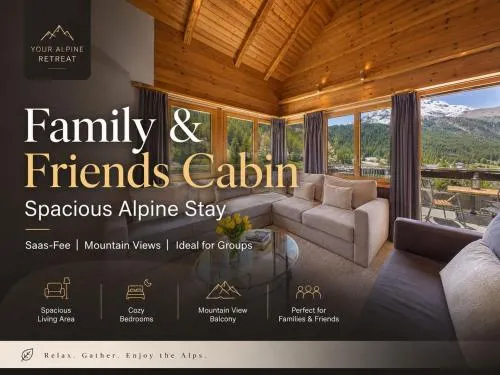 Family & friends cabin in Saas-Fee in Saas-Fee, Schweiz