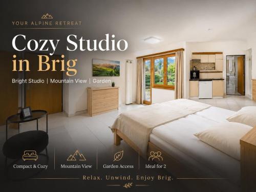Cozy Studio in Brig – khách sạn tại Glis